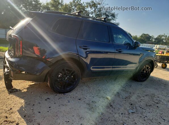 5XYP3DGC8SG726294 2025 KIA TELLURIDE Blue Задня права чверть