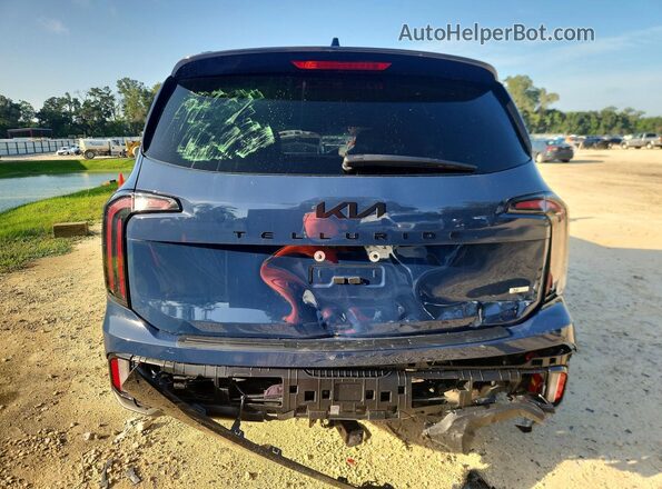 5XYP3DGC8SG726294 2025 KIA TELLURIDE Blue Вид ззаду