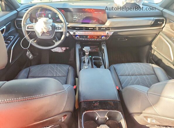 5XYP3DGC8SG726294 2025 KIA TELLURIDE Blue Вид панелі приладів