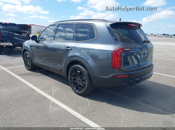 5XYP3DHC2MG129126 2021 KIA TELLURIDE Gray Rear left