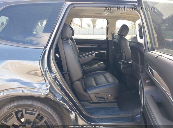 5XYP3DHC2MG129126 2021 KIA TELLURIDE Gray VIN sticker view