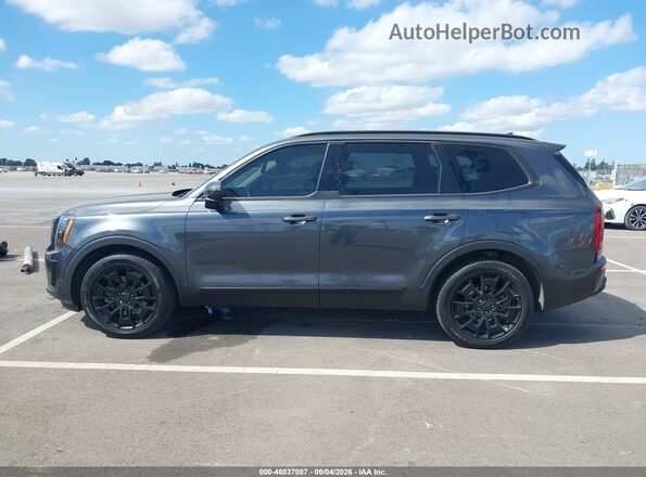5XYP3DHC2MG129126 2021 KIA TELLURIDE Gray 360 interior view