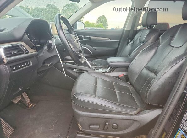 5XYP3DHC5MG110232 2021 KIA TELLURIDE Black Вид салону спереду