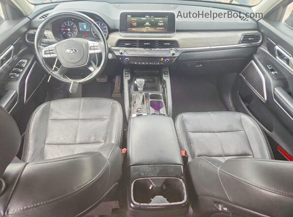 5XYP3DHC5MG110232 2021 KIA TELLURIDE Black Вид панелі приладів