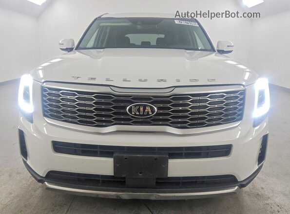 5XYP3DHC9LG011623 2020 KIA TELLURIDE White წინა ხედი