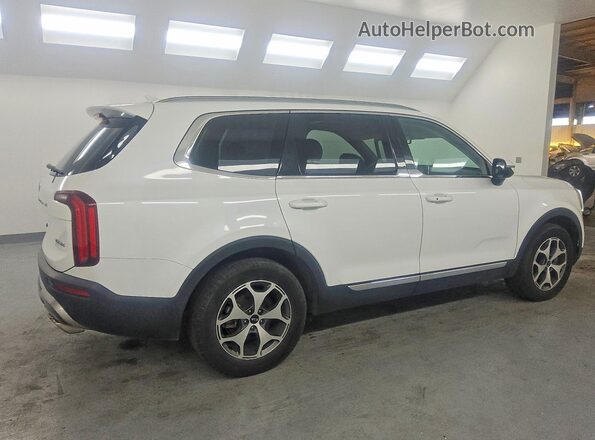5XYP3DHC9LG011623 2020 KIA TELLURIDE White უკანა მარჯვენა