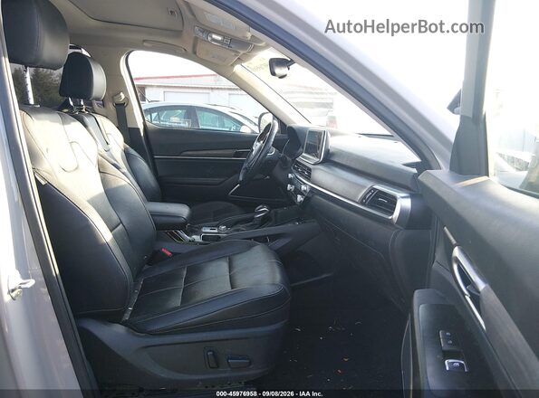 5XYP3DHC9MG167839 2021 KIA TELLURIDE Gray წინა სალონის ხედი