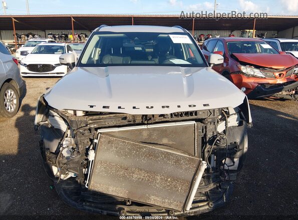 5XYP3DHC9MG167839 2021 KIA TELLURIDE Gray უკანა სალონის ხედი