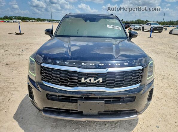 5XYP3DHC9NG283849 2022 KIA TELLURIDE Black Вид спереду