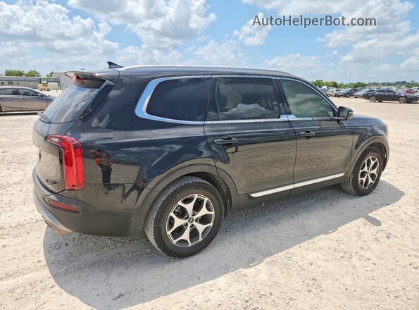 5XYP3DHC9NG283849 2022 KIA TELLURIDE Black Задня права чверть