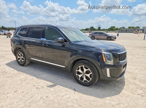 5XYP3DHC9NG283849 2022 KIA TELLURIDE Black Передня права чверть