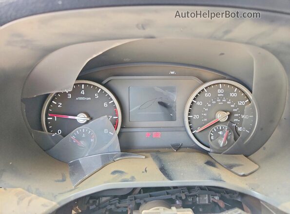 5XYP3DHC9NG283849 2022 KIA TELLURIDE Black Вид щитка приладів