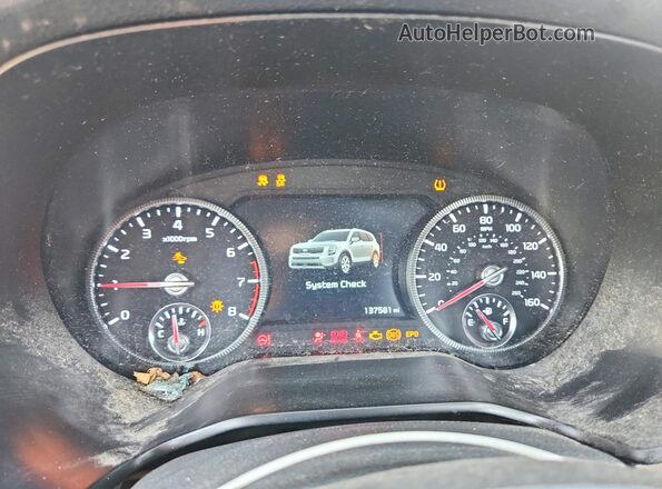 5XYP54HC2MG151458 2021 KIA TELLURIDE Silver ხელსაწყოთა პანელის ხედი