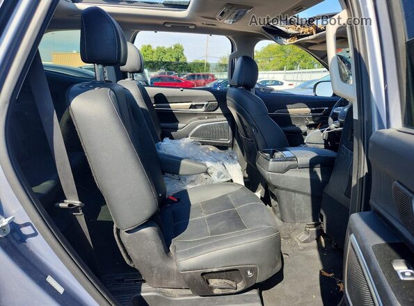 5XYP54HC2MG151458 2021 KIA TELLURIDE Silver უკანა სალონის ხედი