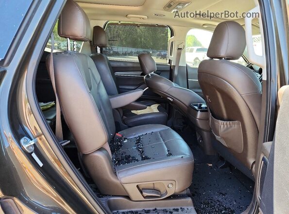 5XYP54HC5MG134704 2021 KIA TELLURIDE Коричневый Вид задней части салона