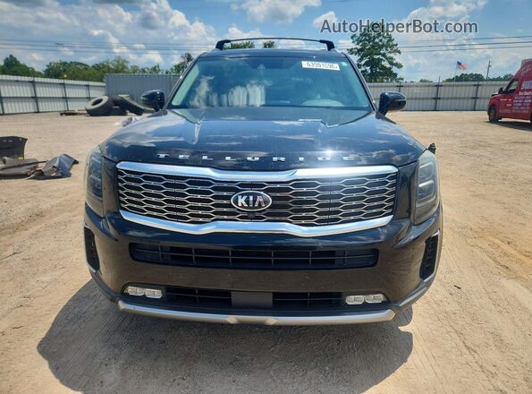 5XYP54HC6LG089903 2020 KIA TELLURIDE Black Front view