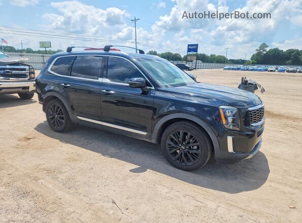5XYP54HC6LG089903 2020 KIA TELLURIDE Black Front right