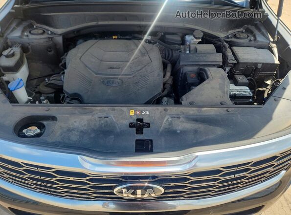 5XYP54HC6LG089903 2020 KIA TELLURIDE Black Engine compartment view