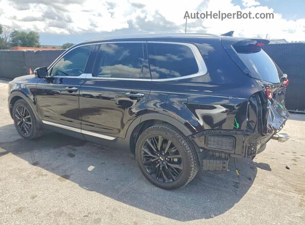 5XYP54HC7MG131741 2021 KIA TELLURIDE Фиолетовый Задняя левая четверть
