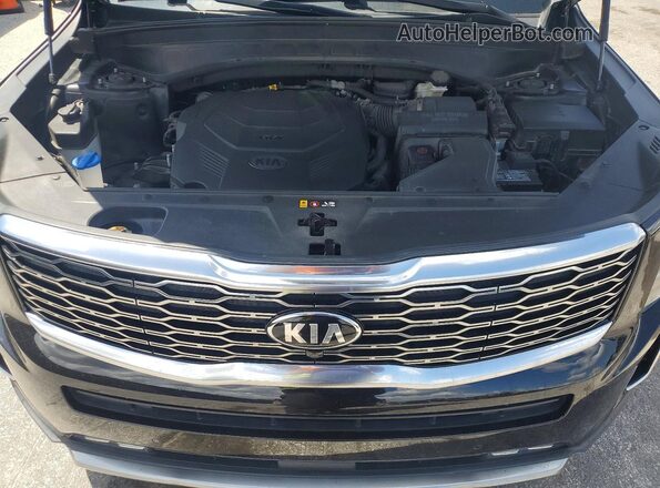 5XYP54HC7MG131741 2021 KIA TELLURIDE Фиолетовый Вид подкапотного пространства