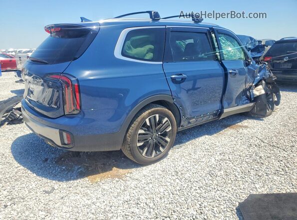 5XYP5DGC3SG689181 2025 KIA TELLURIDE Blue Tył prawy
