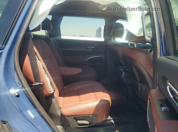 5XYP5DGC3SG689181 2025 KIA TELLURIDE Blue Widok wnętrza z tyłu