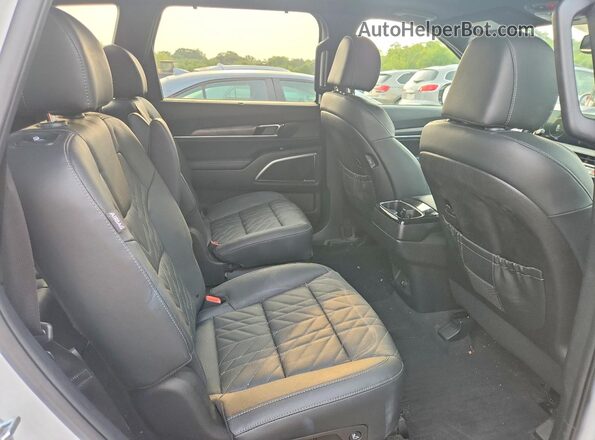 5XYP5DGC5RG463086 2024 KIA TELLURIDE White Rear seats view