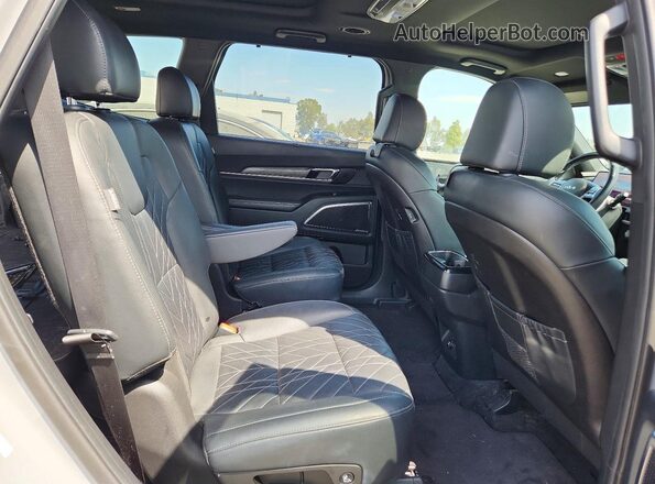 5XYP5DGC5RG504087 2024 KIA TELLURIDE Gray Вид задніх сидінь