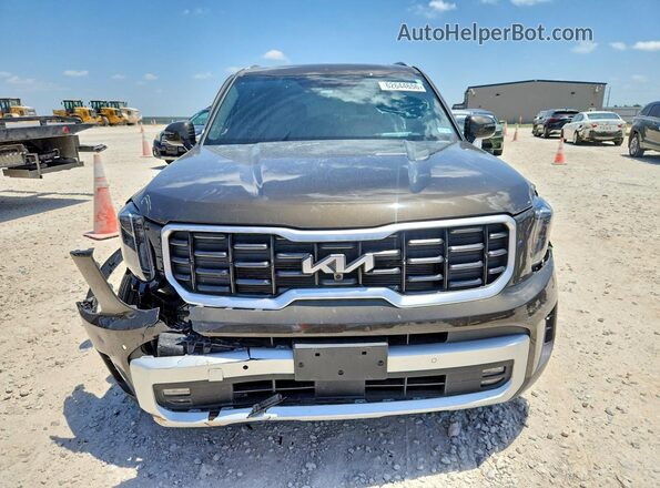 5XYP5DGC8RG539609 2024 KIA TELLURIDE Brown Вид спереду
