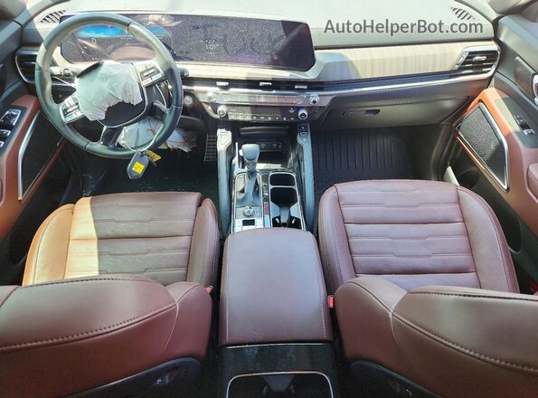 5XYP5DGC8RG539609 2024 KIA TELLURIDE Brown Вид панелі приладів