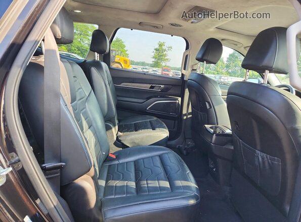5XYP5DHC5MG185331 2021 KIA TELLURIDE Black Вид задньої частини салону