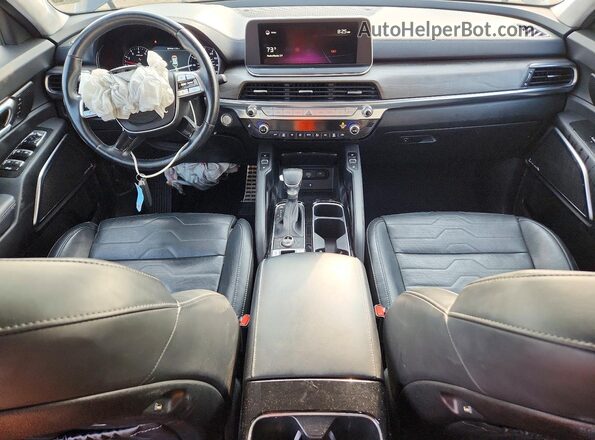 5XYP5DHC5MG185331 2021 KIA TELLURIDE Black Вид панелі приладів