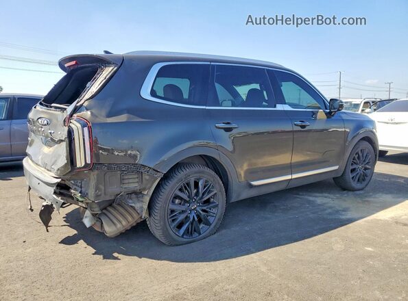 5XYP5DHC6LG075113 2020 KIA TELLURIDE Brown Rear right