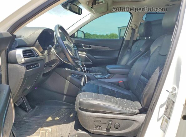 5XYP5DHC8LG085495 2020 KIA TELLURIDE White Vista interior delantera