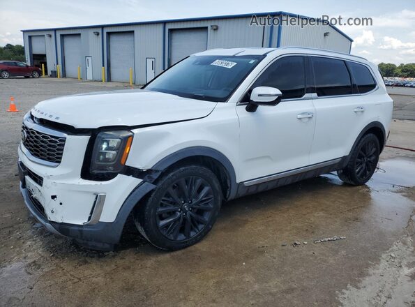 5XYP5DHC8LG085495 2020 KIA TELLURIDE White Vista interior de 360 grados