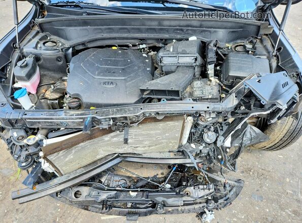 5XYP5DHC9MG173778 2021 KIA TELLURIDE Black ძრავის განყოფილების ხედი