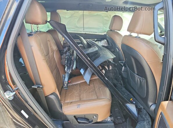 5XYP5DHC9MG173778 2021 KIA TELLURIDE Black უკანა სალონის ხედი