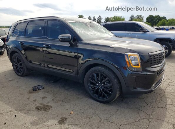 5XYP5DHCXMG167259 2021 KIA TELLURIDE Black Front right