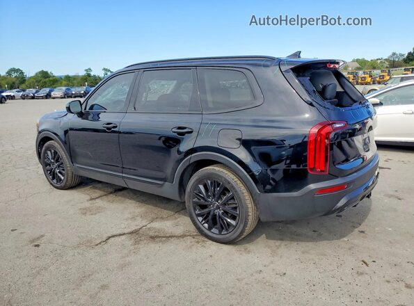 5XYP5DHCXMG167259 2021 KIA TELLURIDE Black Rear left