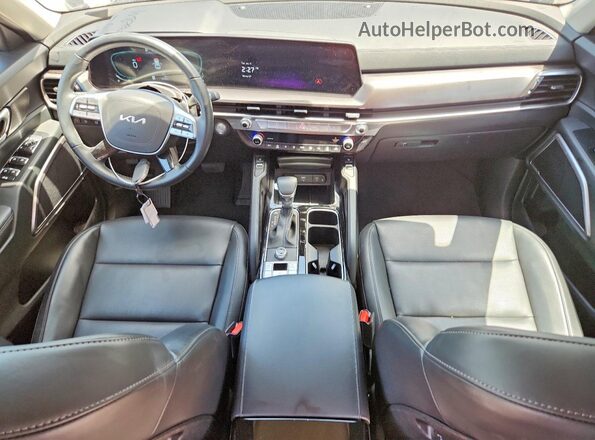 5XYP64GC2SG640518 2025 KIA TELLURIDE Черный Вид панели приборов