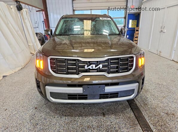 5XYP64GC2SG680288 2025 KIA TELLURIDE Green Вид спереду