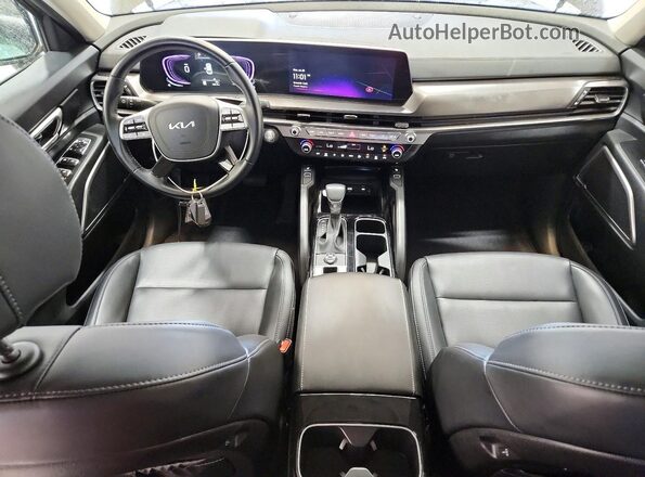 5XYP64GC2SG680288 2025 KIA TELLURIDE Green Вид панелі приладів