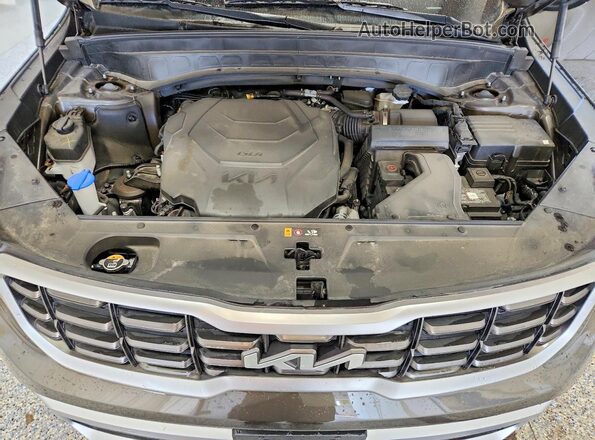 5XYP64GC2SG680288 2025 KIA TELLURIDE Green Вид підкапотного простору