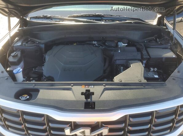 5XYP64GC3SG670479 2025 KIA TELLURIDE Black Вид підкапотного простору