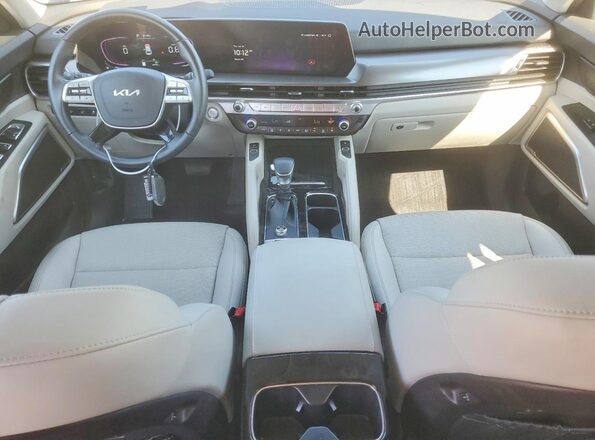 5XYP64GC3SG670479 2025 KIA TELLURIDE Black Вид панелі приладів