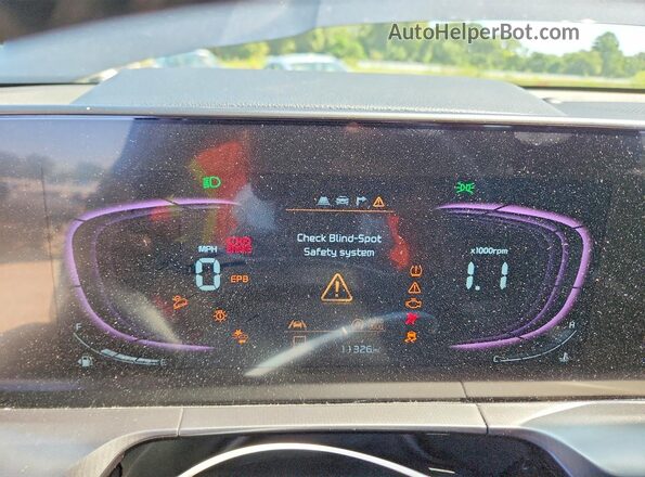 5XYP64GC6SG661291 2025 KIA TELLURIDE Gray Instrument cluster view