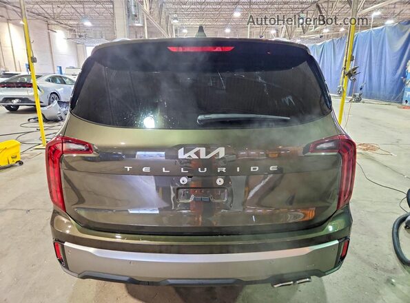 5XYP64GC8SG698486 2025 KIA TELLURIDE Tan Вид ззаду