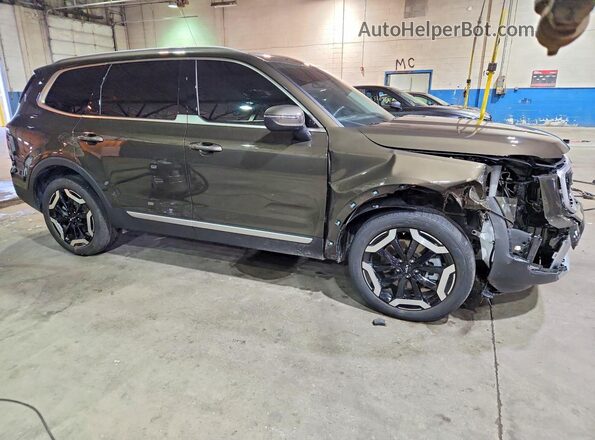 5XYP64GC8SG698486 2025 KIA TELLURIDE Tan Передня права чверть
