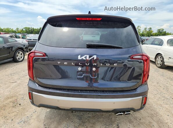 5XYP64GC9SG634540 2025 KIA TELLURIDE Gray უკანა ხედი