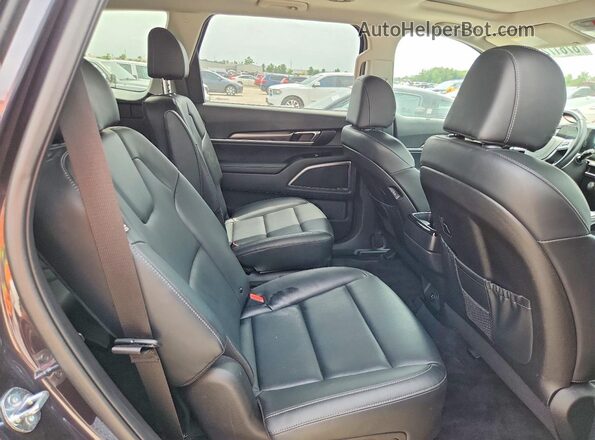 5XYP64GC9SG634540 2025 KIA TELLURIDE Gray უკანა სალონის ხედი